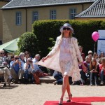 Seidenmantel mit Blumenmuster